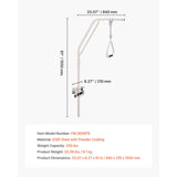 Trapeze Bar for Bed Mobility, Medical Bed Trapeze with Clamps & Metal Chain, 250LBS Weight Capacity V952-CSDJXDCJZGZCHQ5WJV0