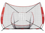 7x7 ft Baseball Softball Practice Net, Portable Baseball Training Net for Hitting Catching Pitching, V952-77YCDPJXLW77Z9CFSV0