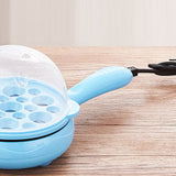 Multifunctional 2 in 1 Egg Cooker Non Stick Egg Frying Pan Egg Boiler Automatic Off Egg Boiler V1294-YM0717-3113220194613