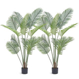 Artificial Palm Tree, 1.5m Tall Faux Plant, Secure PE Material & Anti-Tip Tilt Protection V952-RZRDZW5FT2BLZBCF0V0