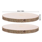Ivory Wood Pot Holders Trivets for Hot Dishes Kitchen Supply 4Pcs V1369-AZ3-W-20639