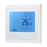 16A Programmable Electric Floor Heating Thermostat Temperature Controller Touchscreen LCD with V1294-YM0901-H22281W