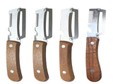 Multifunctional Peeler Set 4 Pieces Stainless Steel Blades Vegetable and Fruit Peelers with V1192-AZ-W-24133