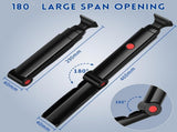 Black Men's Electric Back Shaver & Body Trimmer - USB Rechargable 180&deg Foldable Long Handle V888-ELOSUNG55251
