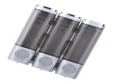 3 Chamber Shower Soap Dispenser 3x300ml Capacity Wall Mounted Shampoo and Conditioner Dispenser for V1294-YM0901-3112250042614