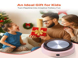 Mini Pottery, 158 mm Turntable, Forward and Reverse Rotation, Adjustable Speed, Electric Clay V952-ETLPJYXFSWJBLVJCA001V3