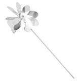 360 Degree Rotation Swivel Weathervane Stainless Steel Windmill Weather Vane for Outdoor Yard V1294-YM0706-3111230248411