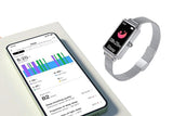 Smart Watch Women Fitness Tracker Sport Bracelet for Android iOS Phones-Silver V1263-JX-7697-2