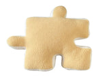 Plush Throw Pillow Ultra Soft Cushion Puzzle Special Shaped for Sofa Bed Window Home Decor Yellow V1294-YM0512-3117220278813
