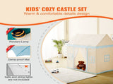 Kids Play Tent, Kids Tent for Kids 1-5 Years Old, Toddler Tent Mat and Tent Lamp, Tent for Kids V952-GJSETZPFW5239J8HLV9