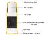 4pcs Carbon Water Filter Cartridges for Kitchen Use V1263-JX-4599