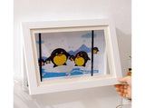 Flip Photo Frame Front Opening Picture Display Artwork Easy to Use Versatile Design Picture Display V1263-JX-2596