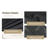 Waterproof Western Horse Saddle Cover with Elastic Straps to Securely Attach Each Corners and V1192-AZ-W-3252