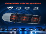 Car Audio Amplifier, 4-Channel Bridgeable Car Amplifier, Multichannel Class AB Stereo Amp, Max. 4 x V952-4TDABL4X100WHSZA8001V9