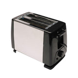 2-Slice Wide Slot Stainless Steel Toaster, Home Breakfast Machine V1263-JX-4882