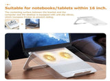 Back to School Laptop Stands for Desks White ABS Multipurpose 1Pack for Professionals V1370-AZ4-15235