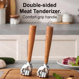 Meat Tenderizer Tool - Meat Tenderizer, Funny Fist-Shaped Meat Tenderizer, Dual-Side Meat V1366-AZ2-W-15259