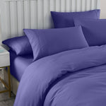 Royal Comfort Bamboo Cooling 2000TC Quilt Cover Set - Double-Royal Blue ABM-10001246