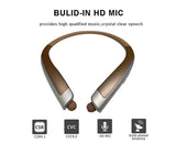 Bluetooth Headphone,Wireless Neckband Headset with Retractable Earbuds V1263-JX-77