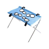 Grooming Pet Bath Stand Mesh Bathing Station,Blue Foldable Metal Structure with Quick Surface and V1366-AZ2-W-18319
