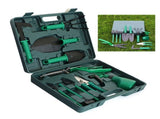 Potted Plant Pruning Shovel Kit Garden Planting Weeding Set Bonsai Trimming Garden Tools Green 10 V1294-YM0512-3111220287911
