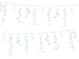 Jingle Jollys 32M Christmas Lights Solar Icicle String Lights 960 LED Cool White XM-LED-960-IC-CW-40M-SLA