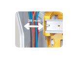 Legrand, Plexo 601932 Wet Room Distributor, Fuse Box, Surface-Mounted, IP65 - IK09, 1 Row, 21 V1202-V1-LEG601981