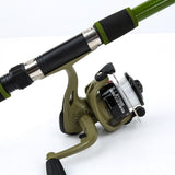 Outdoor lure fishing rod long throw fishing gear set V1363-OS-19-BLACK