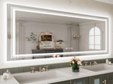 Fin 1200Mm Jumbo Bluetooth Led Bathroom Mirror Music Anti-Fog Vanity Mirror V767-XM183-B126-AU