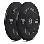 CORTEX SR3 Squat Rack with 100kg Olympic Bumper Weight, Bar and Bench Set V420-CSST-SR3SET-F