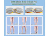 4pcs Orthotic Insoles Correct Over Supination, Improve Foot Alignment for MenWomen, Running Shoes V1370-AZ4-17759