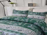 Breezy Tropical green Cozy 3 Pc Bedspread & Pillow Cover Set V745-MAC080362Q13U