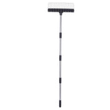 Rake for Leaves 22 Tines 16.3 Inch Wide Steel Wire Garden Rake with 5.2FT Long Handle for Lawn Yard V1294-YM0901-3111260001411