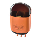Wall Mounted Chopsticks Holder Dust Prevention 3 Compartments Large Capacity Draining Utensil V1294-YM0626-3118230011313