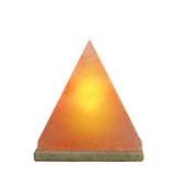 Orku Pyramid Shaped Himalayan Pink Salt Lamp - Hand Carved Night Light V238-SUPDZ-32752412426320