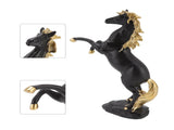 Horse Sculpture Ornament Decorative Auspicious Wealth Craft Resin Standing Horse Statue for Cabinet V1294-YM0626-3115220151811