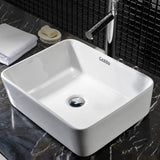 Cefito Bathroom Basin Ceramic Vanity Sink Hand Wash Bowl 48x37cm White CB-037-WH