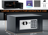 CARLA HOME Electronic Safe Box with Keypad Lock for Cash Locker LSB-36517