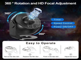 360&deg Starry Sky Night Projector with Solar System, Moon, Nebula, Galaxy, and Astronaut - Projector V1188-MS-313-0860
