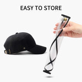 10X Outdoor Protection Hat Anti-Fog Pollution Dust Protective Cap Full Face HD Shield Cover Adult HATADULTBLKX10