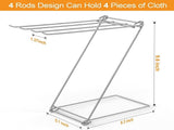 Kitchen Towel Holder, 4-Arm Kitchen Towel Rack for Drying Dishcloths Hand Towels, Foldable Free V1188-MS101-01048-1