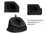 Ventilated Adjustable Pet Backpack - Carrier for Small to Medium Dogs and Large Cats, Purple V888-ELOSUNG33073