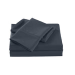 Royal Comfort Bamboo Cooling 2000TC Sheet Set - Single - Charcoal ABM-10002298