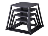 Plyometric Jump Boxes, 12/18/24/30 Inch Plyo Box, Platform and Jumping Agility Box, Anti-Slip V952-TXTD12YC18YCO57NNV0
