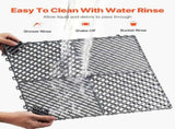 Interlocking Drainage Mat, 41.5 x 41.5 cm Modular Interlocking Cushion, 24 Pcs Splicing Drainage V952-CKPSD157157IYIV1HV0