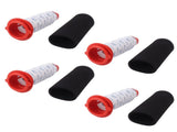 4Pcs Vacuum Cleaner Pre Motor Filter Foam Filter for Bosch 754176 754175 BCH6 Vacuum Cleaner Parts V1294-YM0703-3113230098811