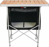 BlackWolf Folding Camp Cupboard Quick Fold For Hiking & Camping - Silver V563-32S0014115710