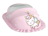 Baby Fly Net Tent Portable Bottomless Breathable Folding Net Bed Tent for Kids Sleeping Pink V1294-YM0703-3117230079711