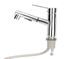 G1/2 Pull Out Sink Faucet Hot Cold Bathroom Sink Faucet Copper Alloy Rust Proof Water Tap for Basin V1294-YM0901-3112240020011
