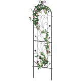 VEVOR Metal Garden Trellis for Climbing Plant Support 60 x 15 in Rustproof V952-HPJHX1JTH60WGXYFNV0